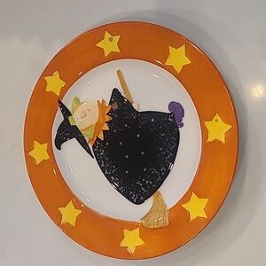 Mini Halloween Witch Plate
